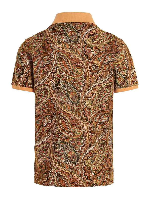 ETRO: polo shirts online - Paisley polo shirt