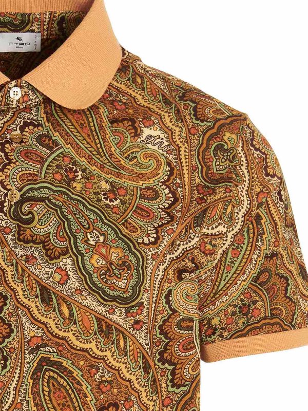 iKRIX ETRO: polo shirts - Paisley polo shirt