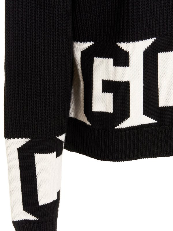 Rundhalspullover - Bunt shop online: GCDS