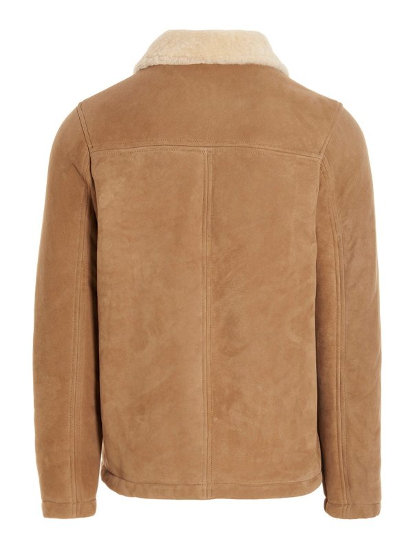 GIORGIO BRATO: Fourrure online - Manteau En Fourrure - Beige