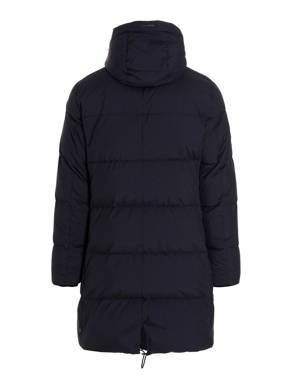 HERNO: Lange Daunenmäntel online - Daunenmantel - Blau
