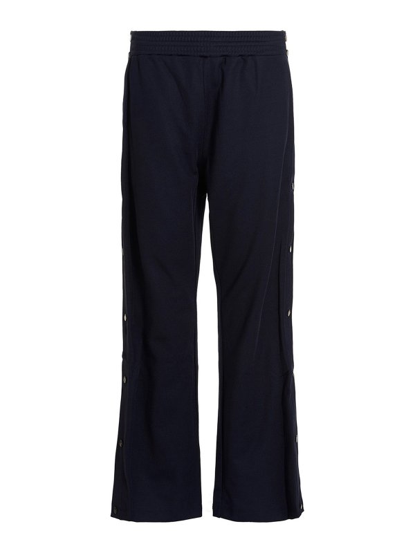 J.W. ANDERSON: スウェットパンツ - トラックスーツ ボトムス - ブルー