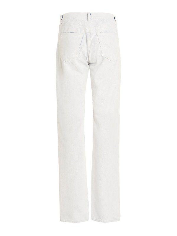 Maison Margiela: Straight Leg Jeans online - Straight Leg Jeans - Weiß