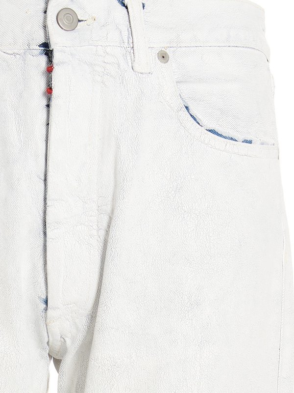 iKRIX Maison Margiela: Straight Leg Jeans - Straight Leg Jeans - Weiß