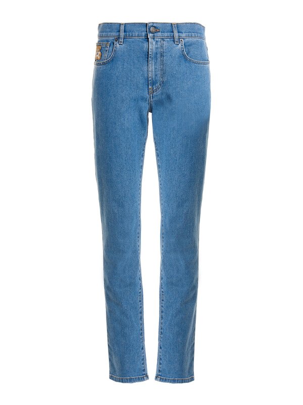 MOSCHINO: ストレートジーンズ - ストレートジーンズ - Teddy Bear