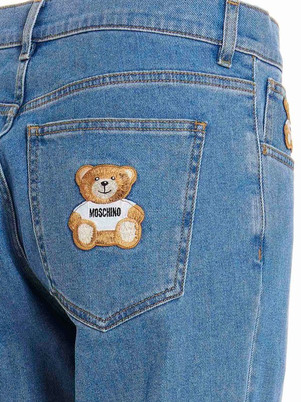 ストレートジーンズ - Teddy Bear shop online: MOSCHINO