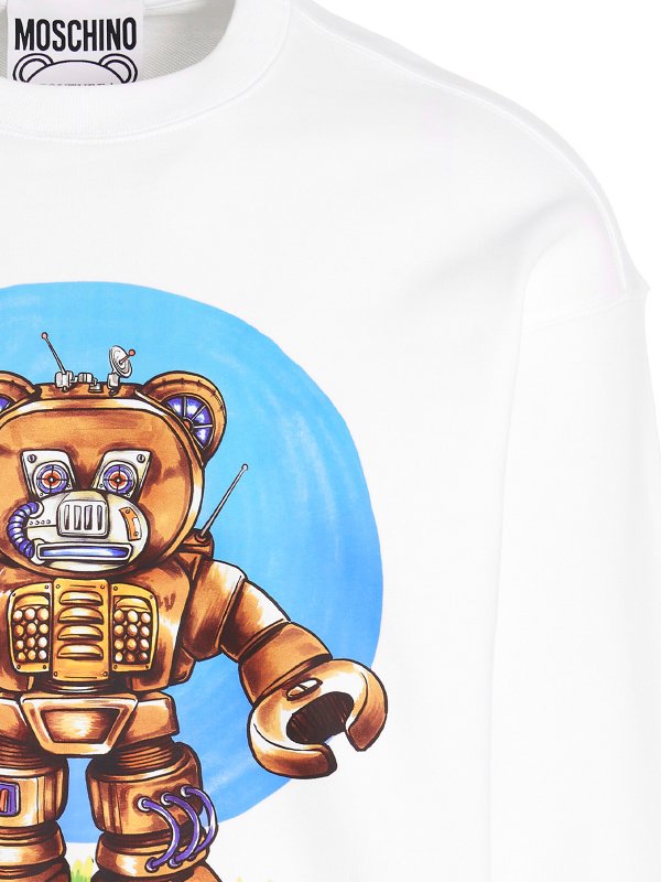 iKRIX MOSCHINO: Sweatshirts und Pullover - Sweatshirt - Weiß