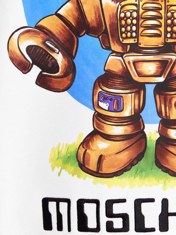 Sweatshirt - Weiß shop online: MOSCHINO