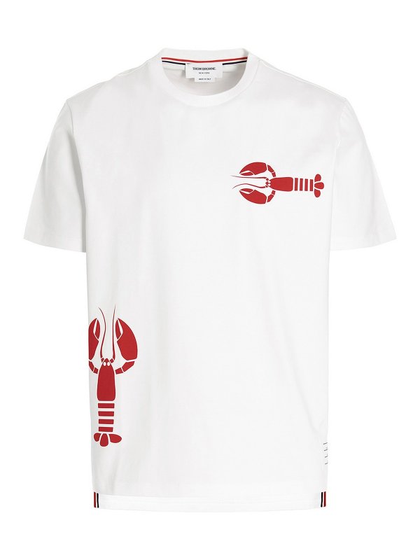 THOM BROWNE: Camisetas - Camiseta - Blanco