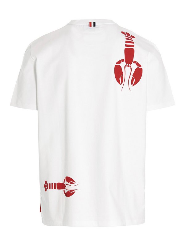 THOM BROWNE: Camisetas online - Camiseta - Blanco