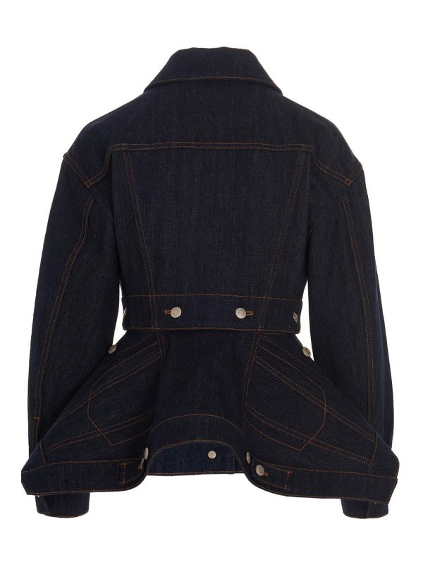 ALEXANDER MCQUEEN: デニムジャケット online - デニムジャケット - ブルー