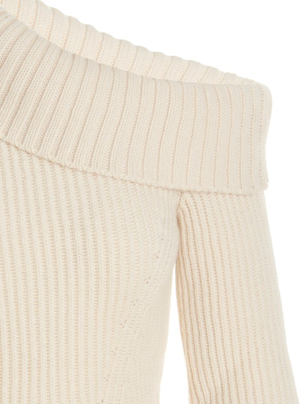 iKRIX ALEXANDER MCQUEEN: boat necks - Peplum sweater