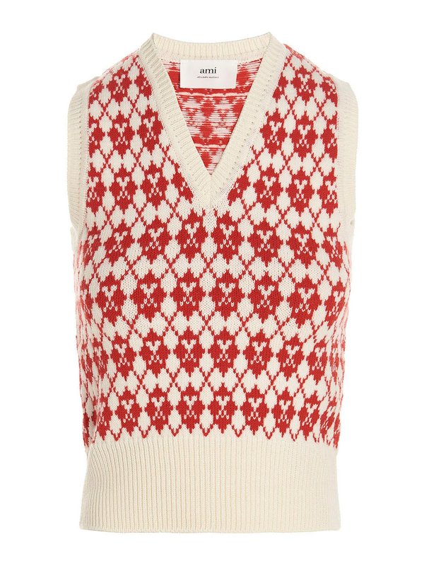 AMI ALEXANDRE MATTIUSSI: Chalecos - Chaleco - Multicolor