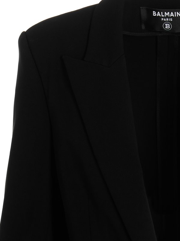 iKRIX Balmain: blazers - Logo button blazer