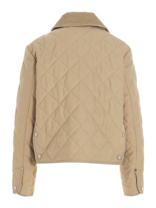 BURBERRY: padded jackets online - Lanford jacket