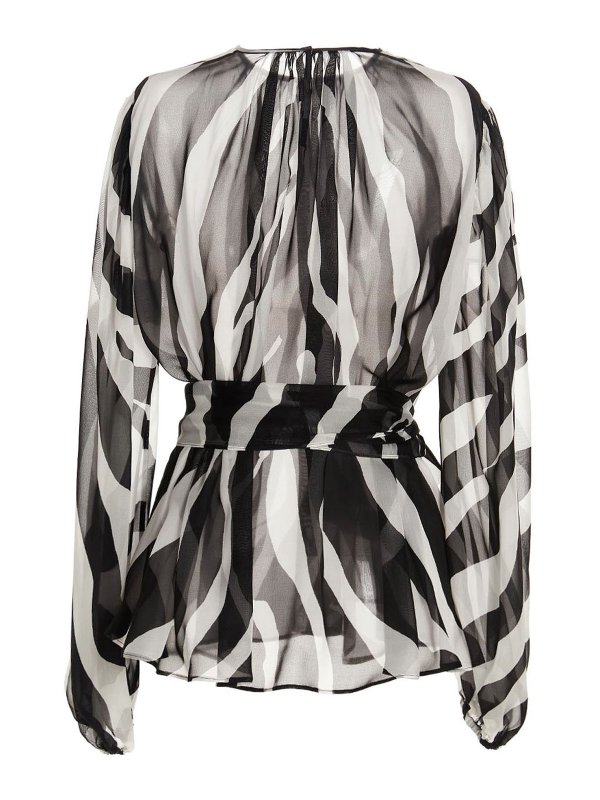 DOLCE & GABBANA: blouses online - Zebra blouse