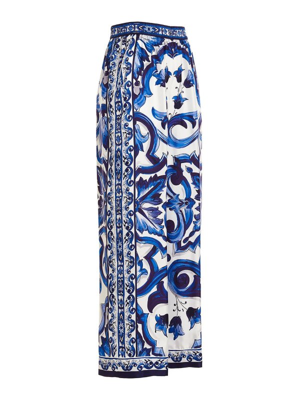 DOLCE & GABBANA: カジュアルトラウザー online - カジュアルパンツ - ブルー