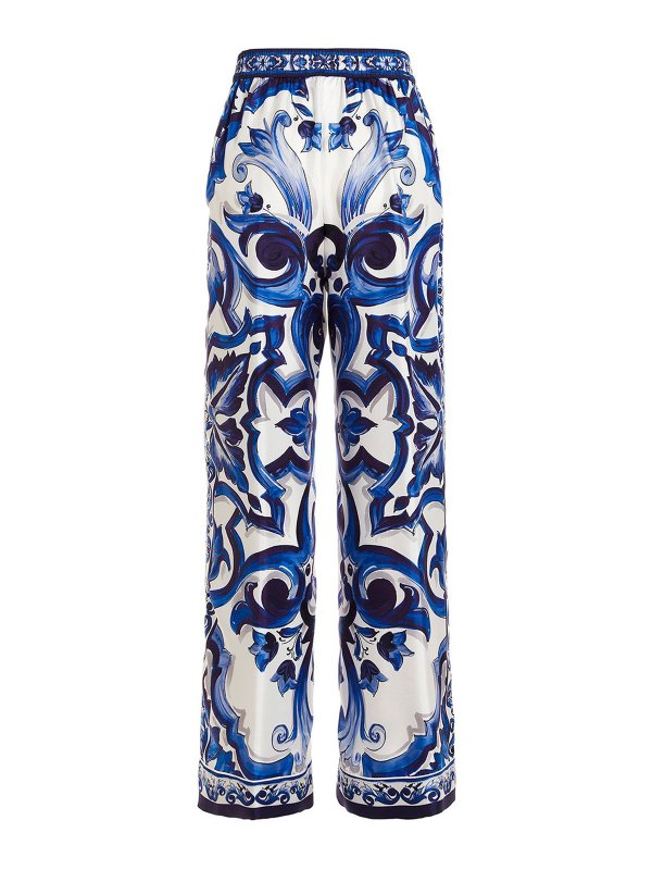 iKRIX DOLCE & GABBANA: カジュアルトラウザー - カジュアルパンツ - ブルー