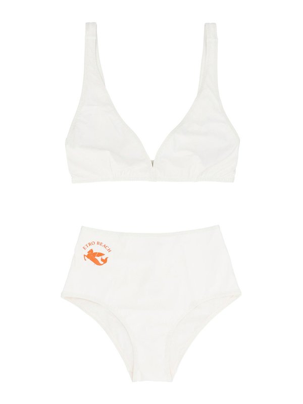 ETRO: Bikini - Bikini - Weiß