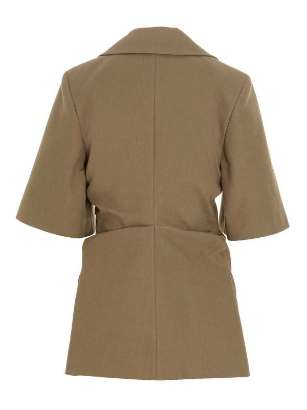 GANNI: ブレザー online - ブレザー - ベージュ