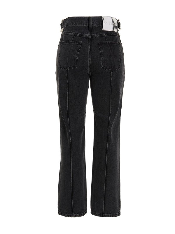 J.W. ANDERSON: ストレートジーンズ online - ストレートジーンズ - 黒