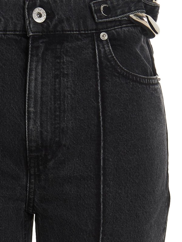 J.W. Anderson Denim jeans - Black - Women | DT0042PG0938999