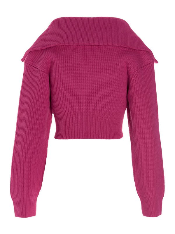 JACQUEMUS: Pull col rond online - Pull Col Rond - La Maille Risoul