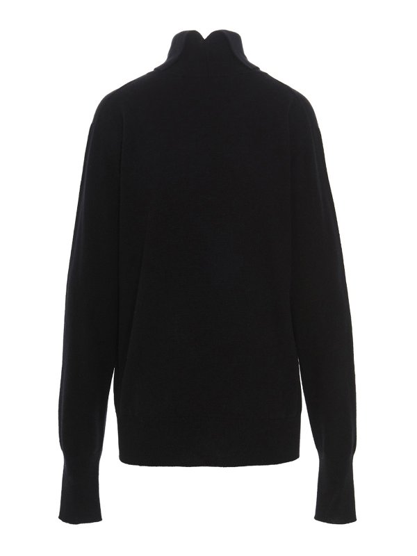 JIL SANDER: Col roulé & Col polo online - Pull Col Roulé - Noir
