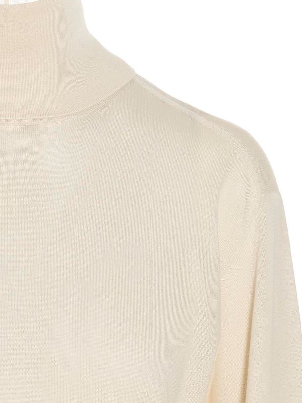 iKRIX JIL SANDER: Col roulé & Col polo - Pull Col Roulé - Blanc