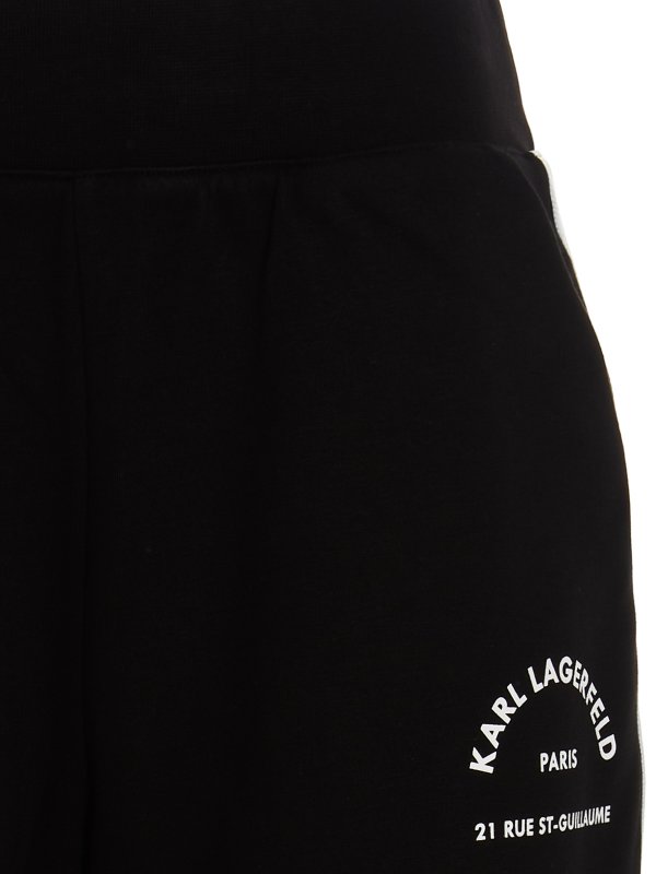 カジュアルパンツ - 黒 shop online: KARL LAGERFELD