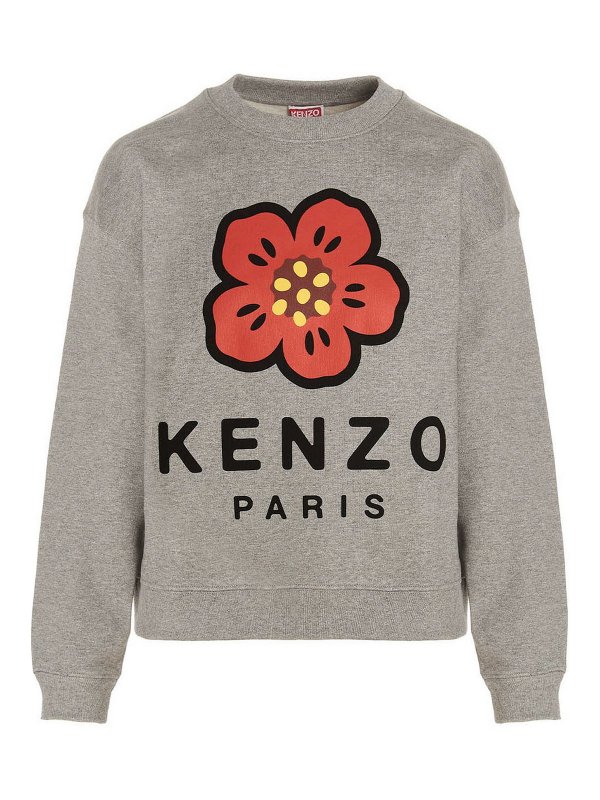 KENZO: Sweatshirts & Pulls - Sweat-Shirts - Gris