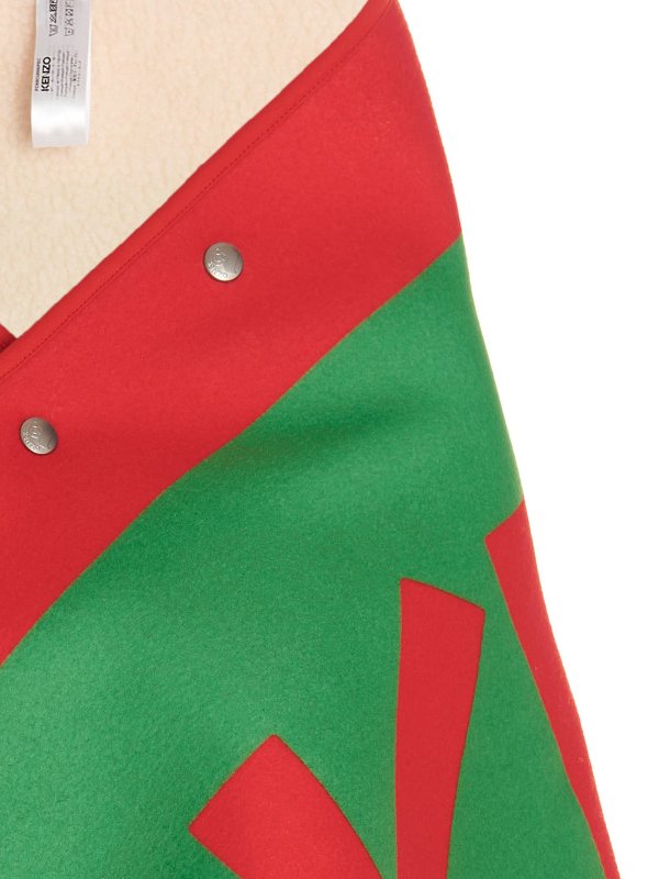 iKRIX KENZO: Capes &  Ponchos - Logo printed cape