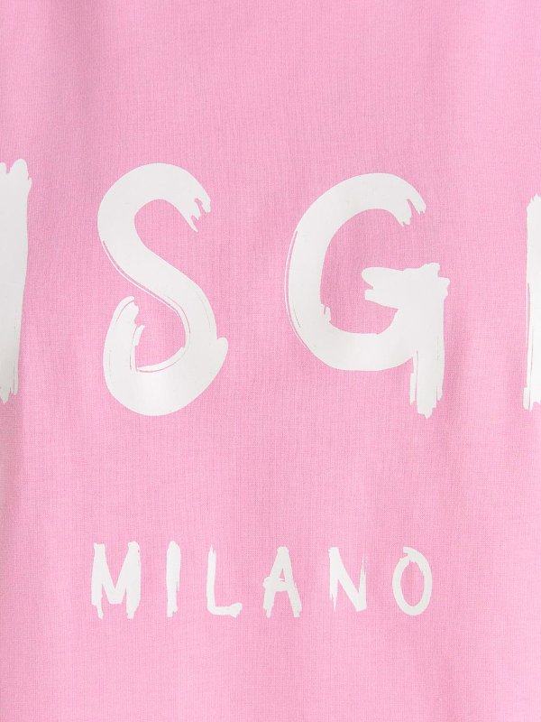 Logo printed T-shirt shop online: m.s.g.m.