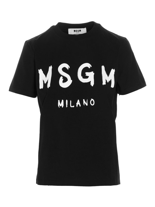 m.s.g.m.: T-shirts - T-Shirt - Noir
