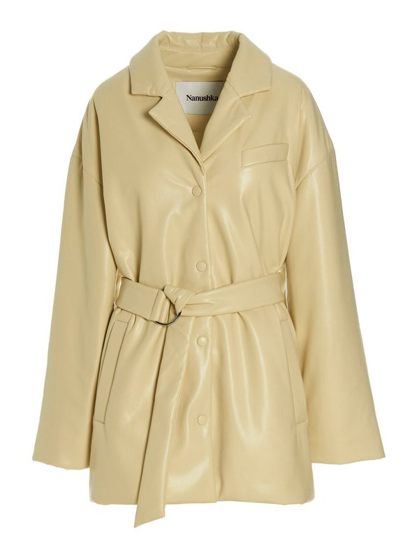 NANUSHKA: Vestes en cuir - Blouson En Cuir - Liban