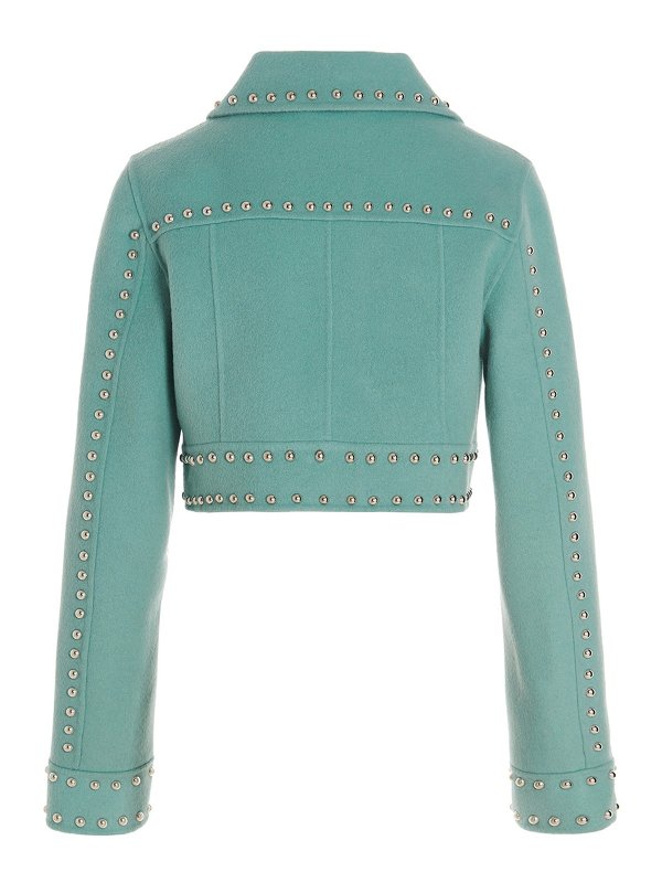 P.A.R.O.S.H.: casual jackets online - Studded wool jacket