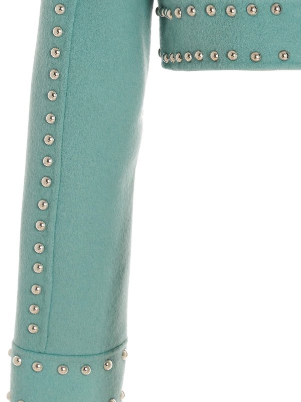 Studded wool jacket shop online: P.A.R.O.S.H.