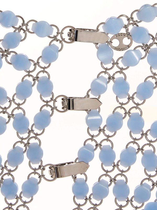 ショートドレス - ライトブルー shop online: PACO RABANNE