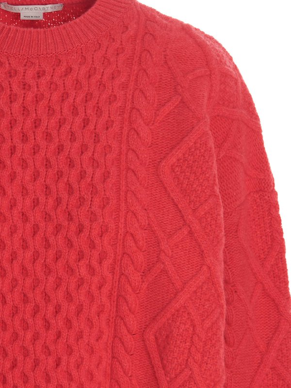 iKRIX STELLA McCARTNEY: crew necks - Cable-knit sweater