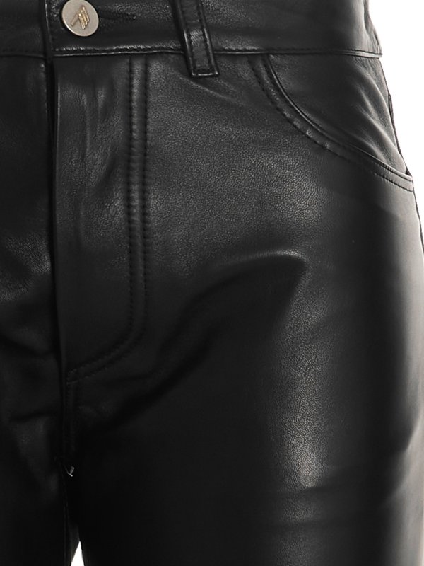 iKRIX The Attico: leather trousers - Leather trousers