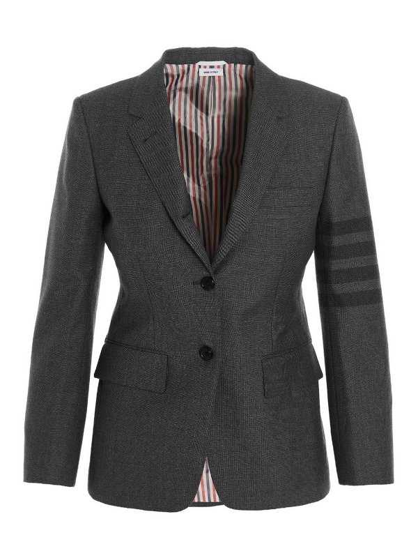 THOM BROWNE: Blazer - Blazer - Gris