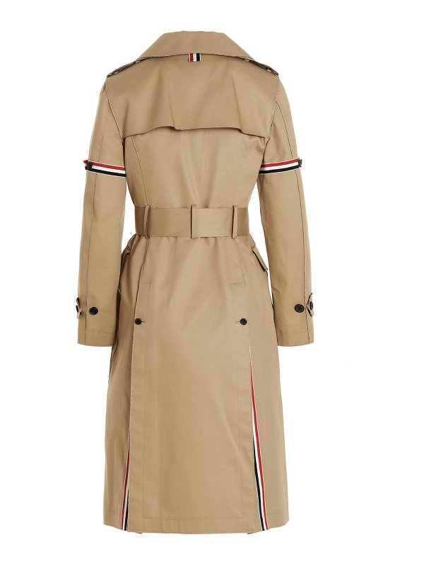 THOM BROWNE: trench coats online - Mackintosh trench coat
