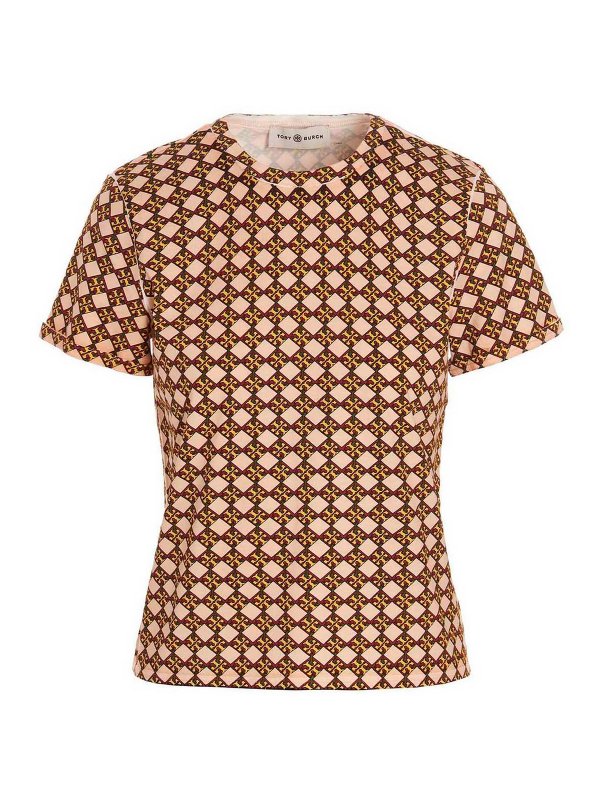 TORY BURCH: T-shirts - T-Shirt - Rose