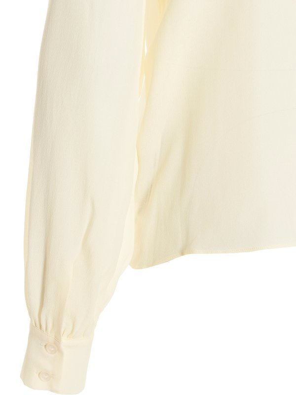 Camicia con plastron shop online: TWINSET