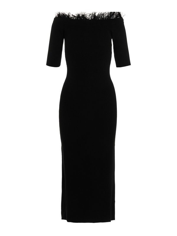 TWINSET: Maxikleider - Maxikleid - Schwarz