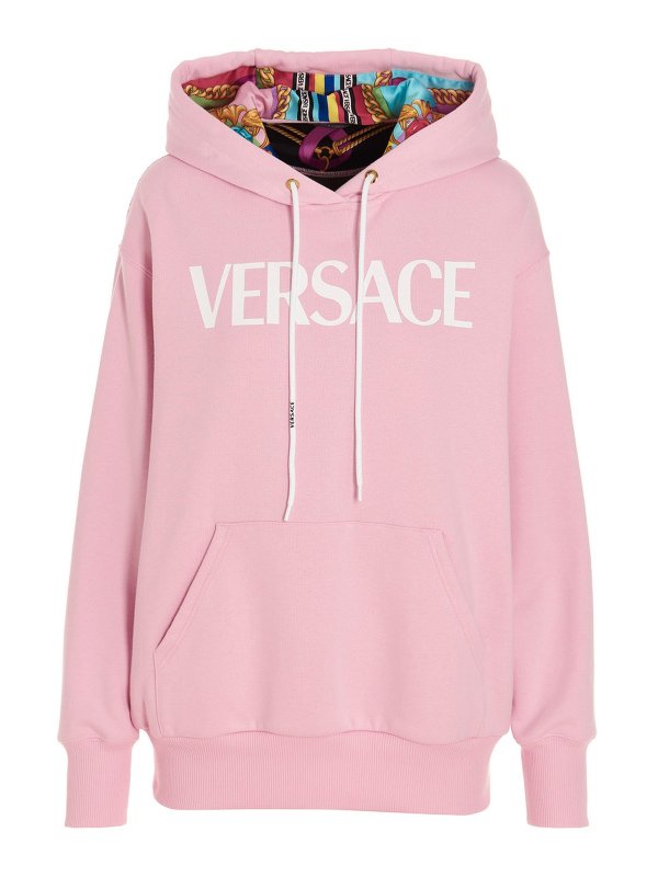 VERSACE: Sweatshirts & Sweaters - Ventagli hoodie