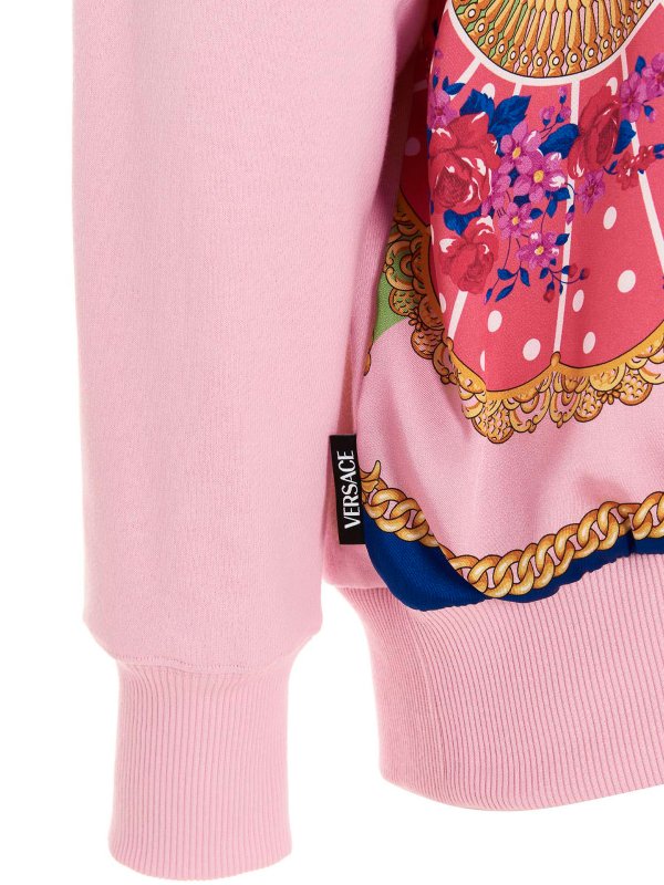 Ventagli hoodie shop online: VERSACE