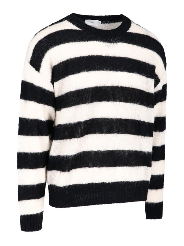 CLOSED: Strickpullover mit Rundhalsausschnitt online - Rundhalspullover - Schwarz