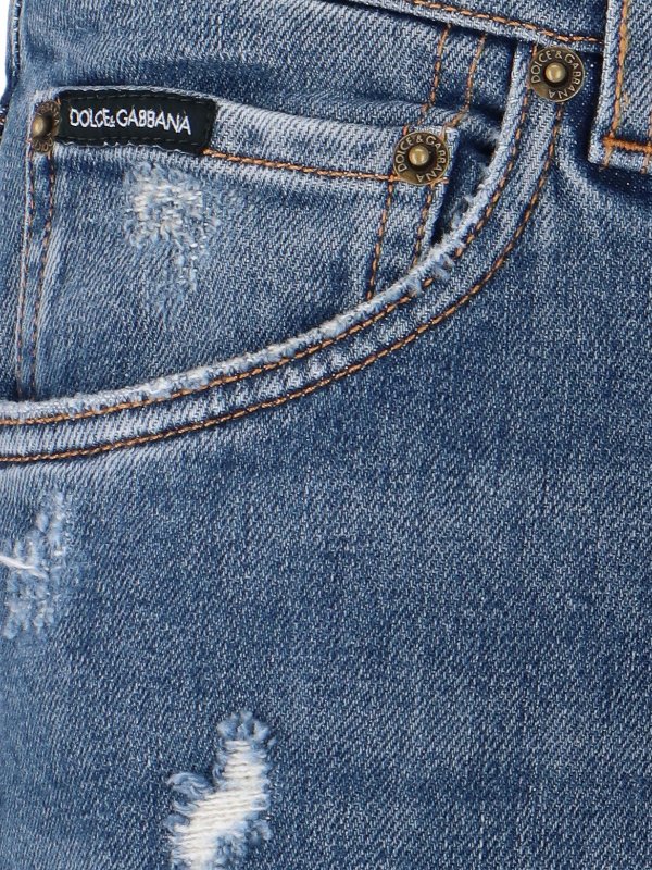 DOLCE & GABBANA buy online ストレートジーンズ - ブルー
