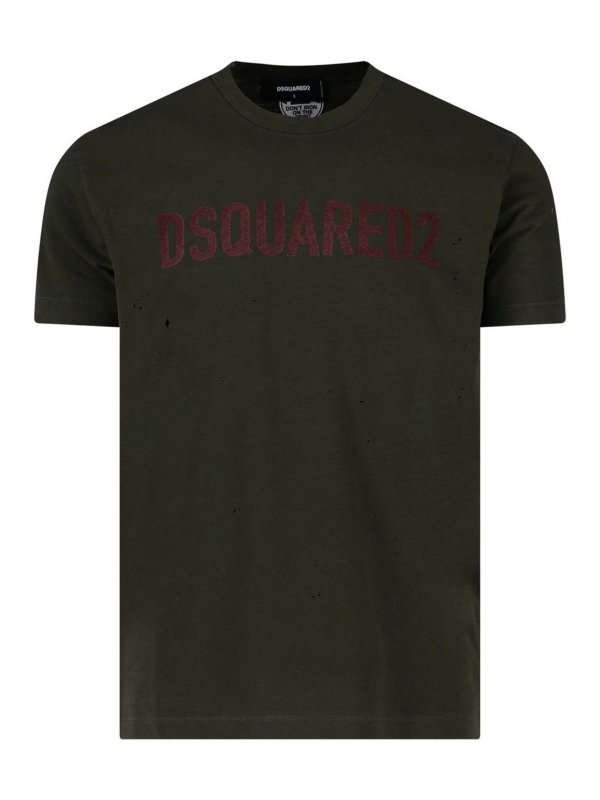 DSQUARED2: Camisetas - Camiseta - Verde